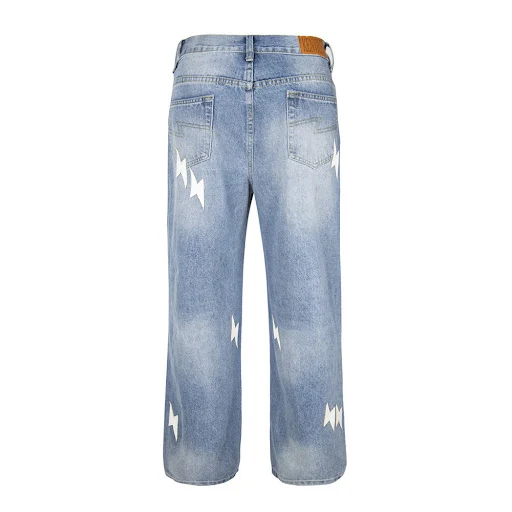 Title 13, Muške teksas pantalone sa vezom munje, moderne ...