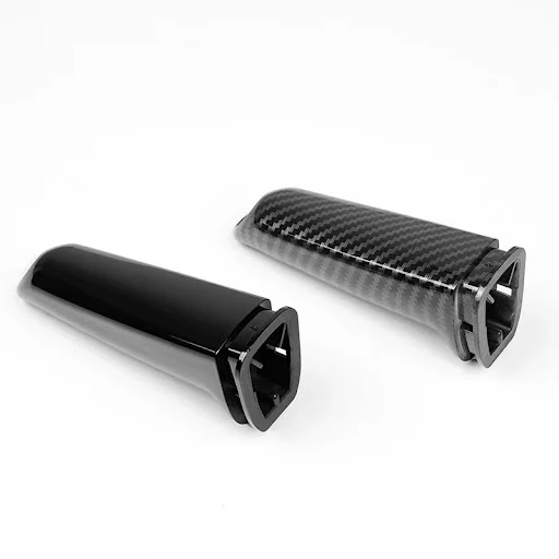 Title 2, Carbon Fiber Pattern Car Handbrake Sleeve. Enha...