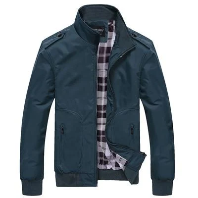 Nuova giacca casual slim da uomo autunno e inverno. Perfetta per un look moderno e confortevole durante la stagione fredda. — foto 1