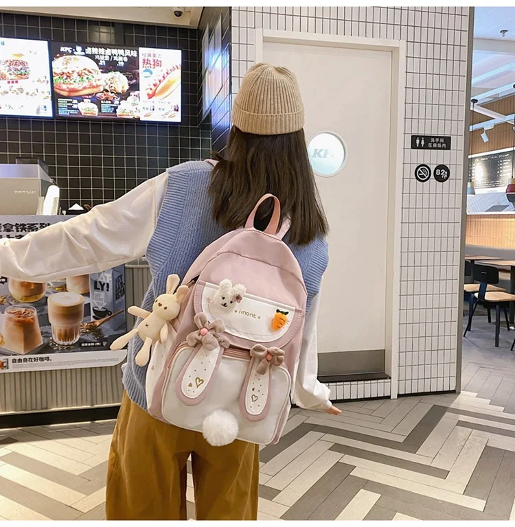 Damen Mori Style Rucksack Vielseitig und Passend für Jeden Anlass Stilvoller Begleiter Geräumig und Funktional für Alltag und Freizeit — foto 14