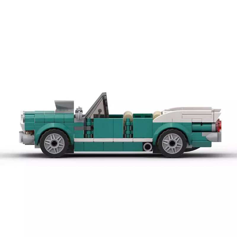 Title 3, MOC bouwset met kleine deeltjes, Klassieke Auto...