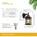 Black Upside Down 3W Bulb