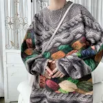 Design Sense Sweater Men's Autumn and Winter Comfortable and stylish. Perfect for everyday wear, providing warmth and a — photo 4