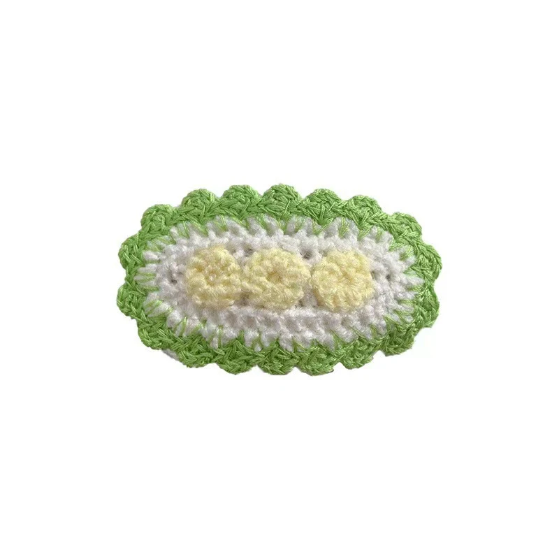 Presilha de Cabelo Versátil de Tricô com Flores Doces Enfeite Floral Delicado e Charmoso Acessório Ideal para Diversos Penteados para Meninas e Mulheres — foto 5