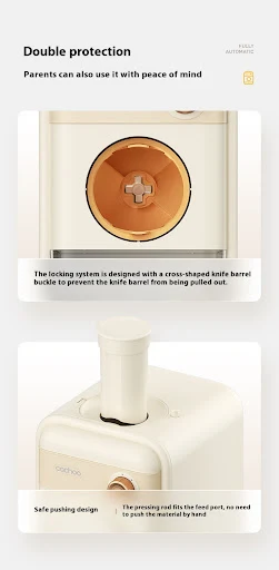 Title 9, Kachu Large Diameter Automatic Vegetable Cutter...
