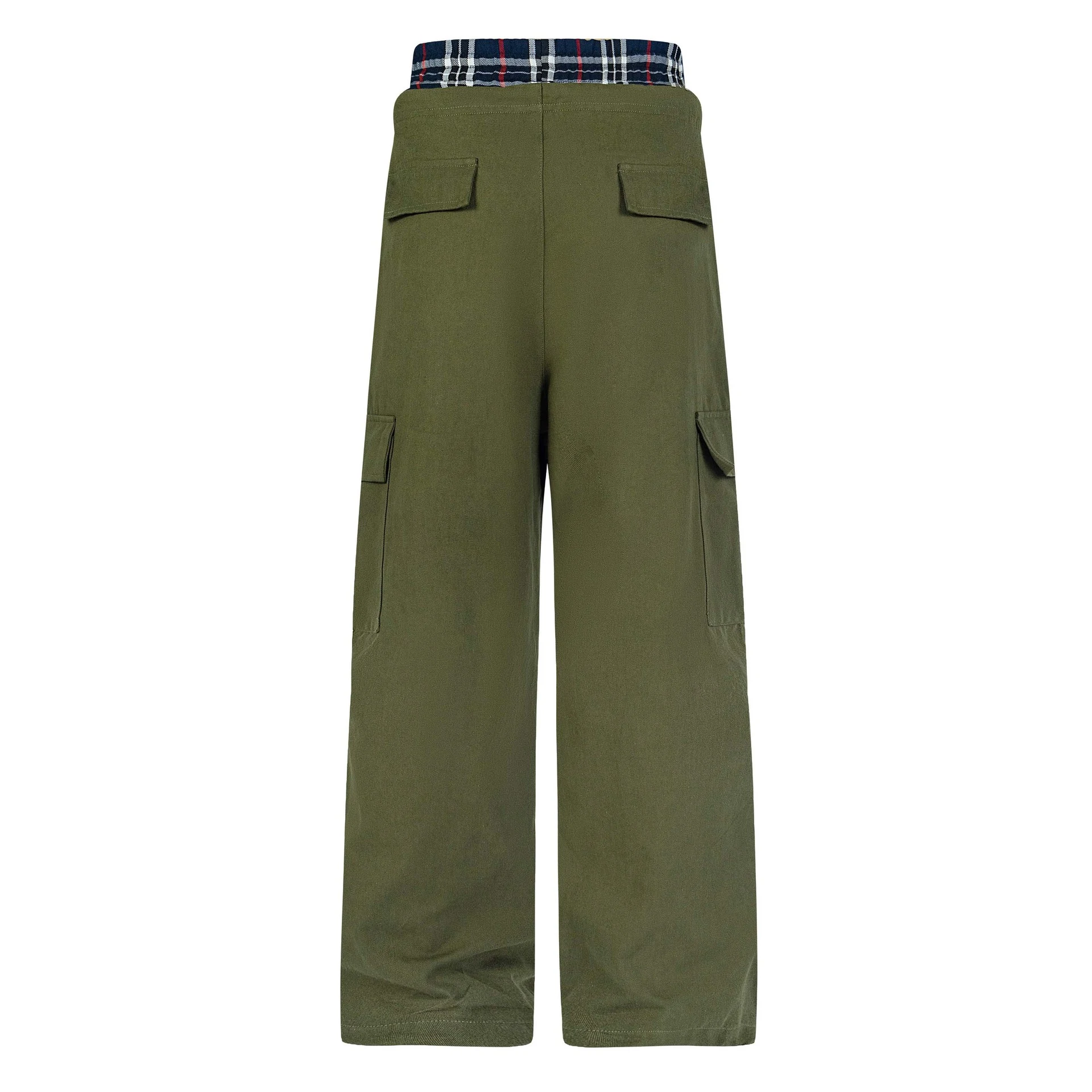 Title 14, High Street American Patchwork casual werkbroek...