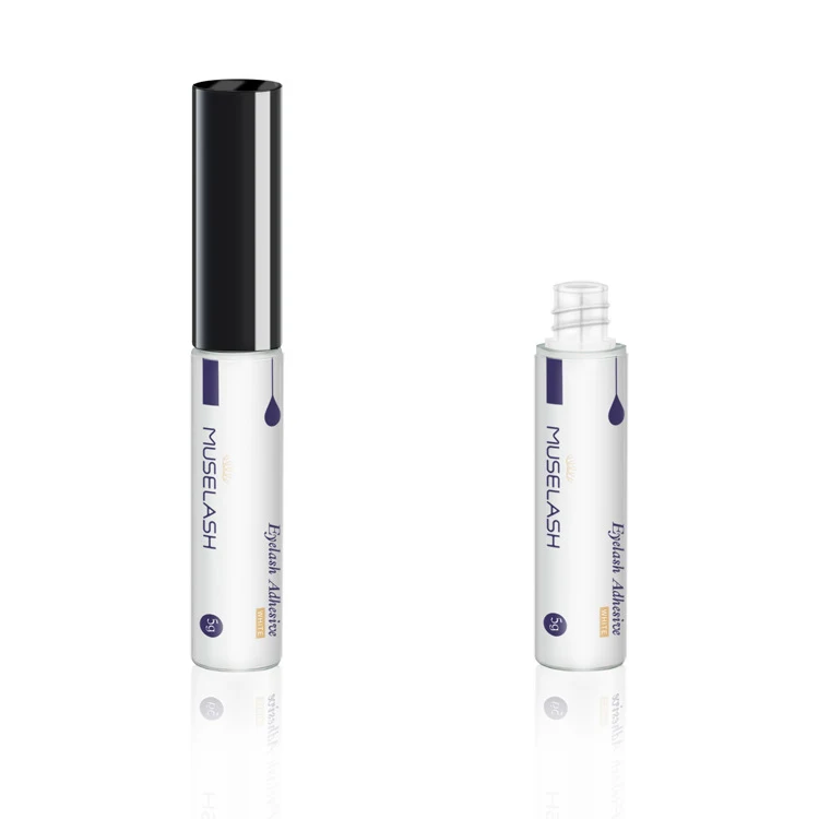Colla per ciglia finte trasparente, resistente all'acqua, senza lattice e a basso odore. Tenuta impeccabile e look naturale — foto 3