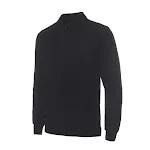 Pure Color King 1AD01 Long-Sleeved Blank Pure Color Cotton Lapel Polo Shirt, 220g, perfect for cultural advertising and — photo 5