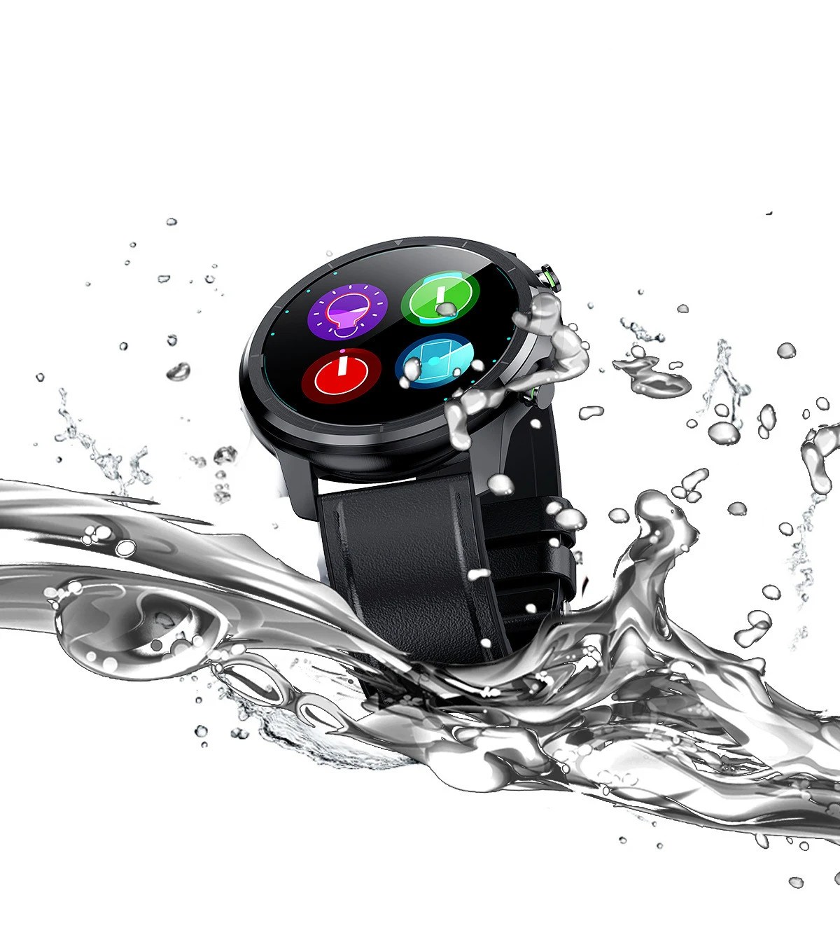 Title 6, Smartwatch multifuncional com tela IPS colorida...