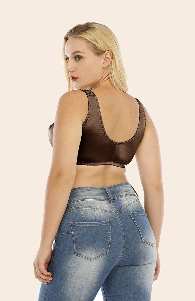 Title 3, New Silk Boutique Bra Plus Size Wireless Vest. ...