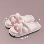 Sandálias e chinelos de casa com sola grossa em EVA, perfeitos para praia e casa, proporcionando conforto e durabilidade, ideais para o dia a dia. — foto 9