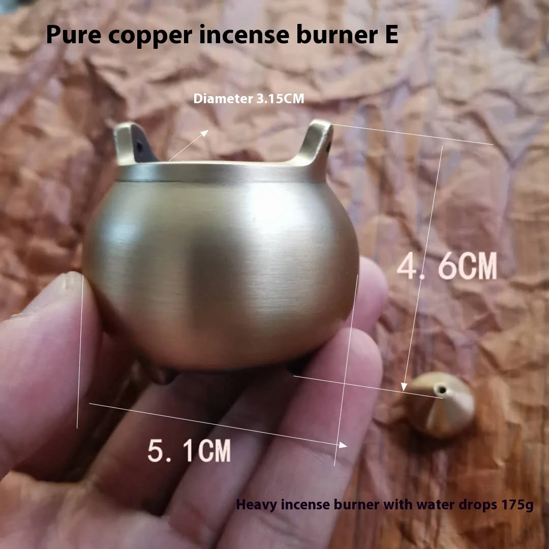 Brass Gourd Incense Base, Nine-hole Incense Holder Device, Creative Line Design, Perfect for Aromatherapy, Relaxation, a — photo 22