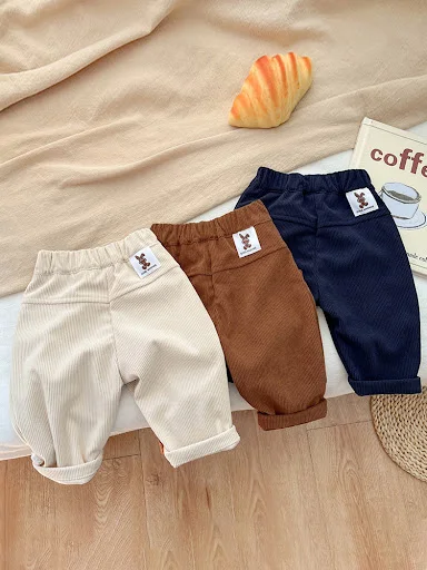 Title 5, Pantalones coreanos para niños otoño invierno e...