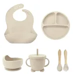 6 Pieces Beige