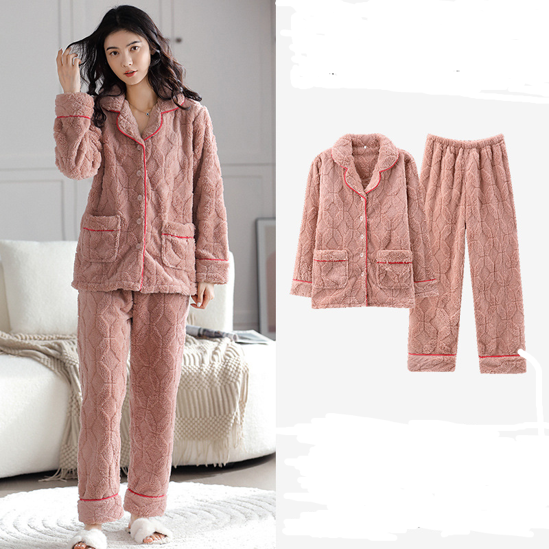 Title 2, Womens Thickening Warm Cardigan New Lapel Leis...