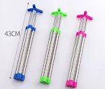 43cm Stainless Steel Water Squirt Pump Action Three-Tube Water Soaker. Enjoy hours of water fun with this easy to use an — photo 3
