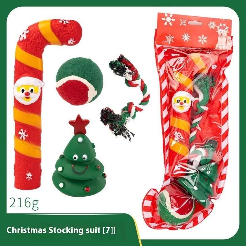 New Christmas Pet Dog Bite-resistant Toys. Safe and durable holiday fun for your furry friend. Keep your dog entertained — photo 2
