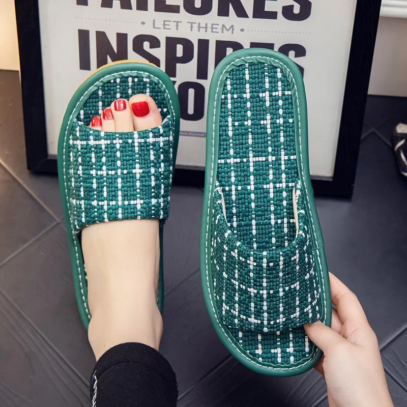 Men's and Women's Non-slip Home Floor Cotton Slippers. Comfortable, safe and warm for indoor use. Perfect for hardwood o — photo 4