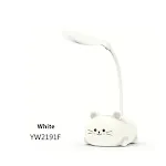 2191 Table Lamp Kitten White