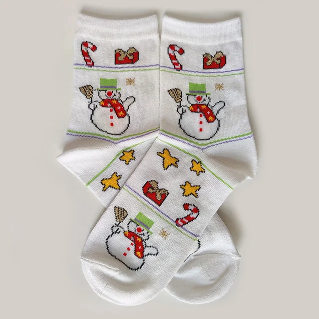Title 16, Women Casual Winter Christmas Socks Thickened D...