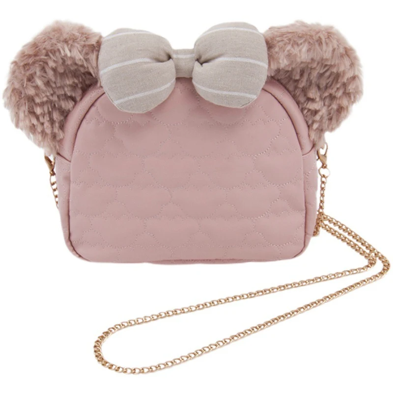 Title 1, Bolsa mensageiro de PU com urso Sydney Rose e c...