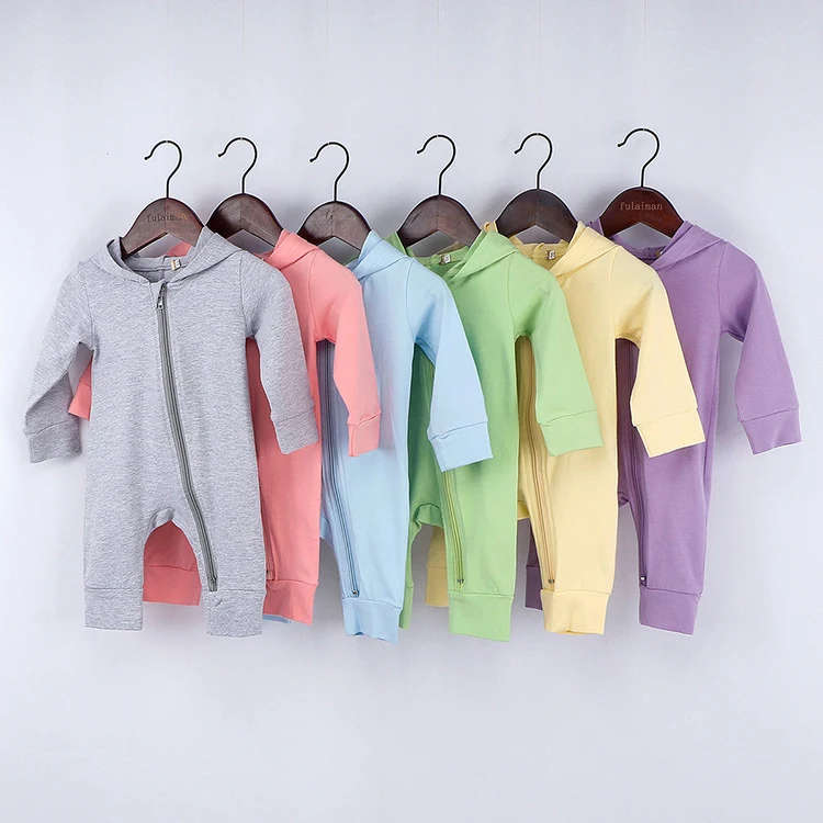 Macacão infantil divertido de dinossauro multicolorido manga longa, roupa de bebê de uma peça, confortável e ideal para brincar. — foto 10