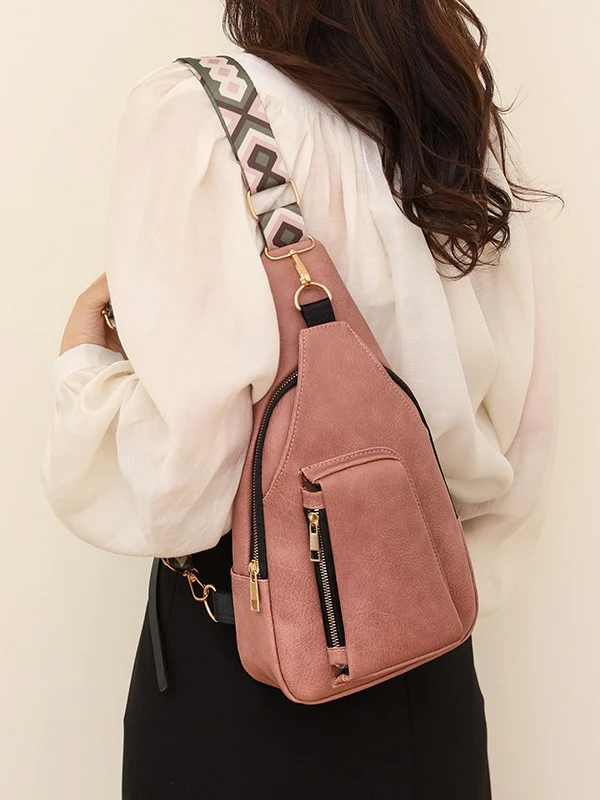 Dames crossbody tas Casual Simpel Een praktische en stijlvolle tas voor dagelijks gebruik. Lichtgewicht en comfortabel om je essentials mee te nemen. Perfect voor elke gelegenheid. — foto 4