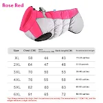 Reflective Waterproof Pet Winter Clothes for Big Dogs. Keep your dog warm, safe, and visible in cold weather with this w — photo 1