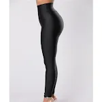 Ladies Casual High Waist Elastic Waist Pencil Pants Comfortable and Stylish Everyday Wear Perfect for Work or Casual Out — photo 1
