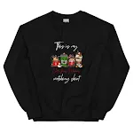 Christmas Movie Unisex Pullover Sweater – Celebrate the holidays in comfort and style. Perfect for movie nights and spre — photo 2