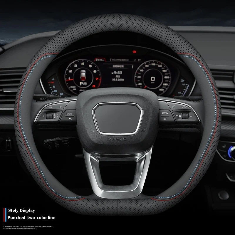 Car Steering Wheel Cover Non-slip Anti-sweat Ultra-thin D Type for improved grip, comfortable, safe driving and better h — photo 4