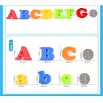 Aprenda Inglês com Adesivos Magnéticos do Alfabeto. Stickers Digitais de Pinyin para Educação Infantil. Estimule seu filho. — foto 3