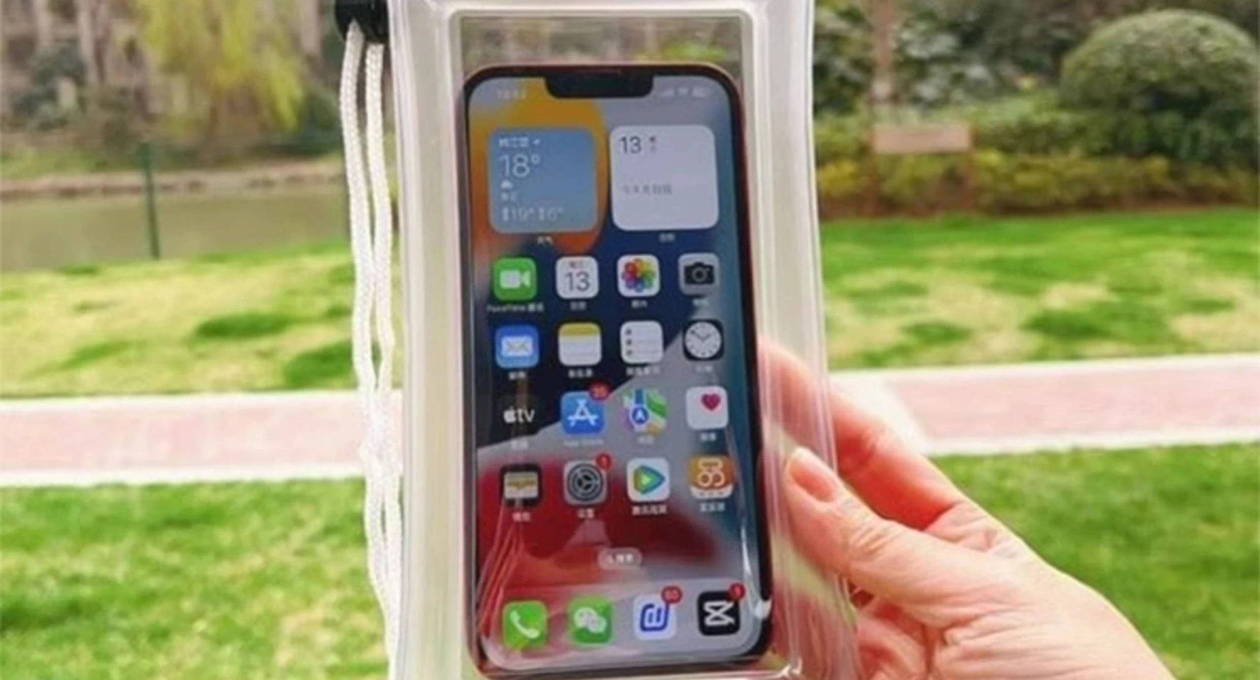 Title 15, Four-weight Sealed Waterproof Mobile Phone Bag,...