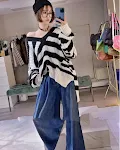 Black and white stripes