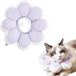 Cat Recovery Cone Collar Pet E-Collar Elizabethan Collar after Surgery for Cats Puppies Breathable Soft E-Collar — photo 9