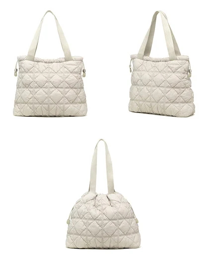 Title 2, Nylon Air Cloud Drawstring Shoulder Bag