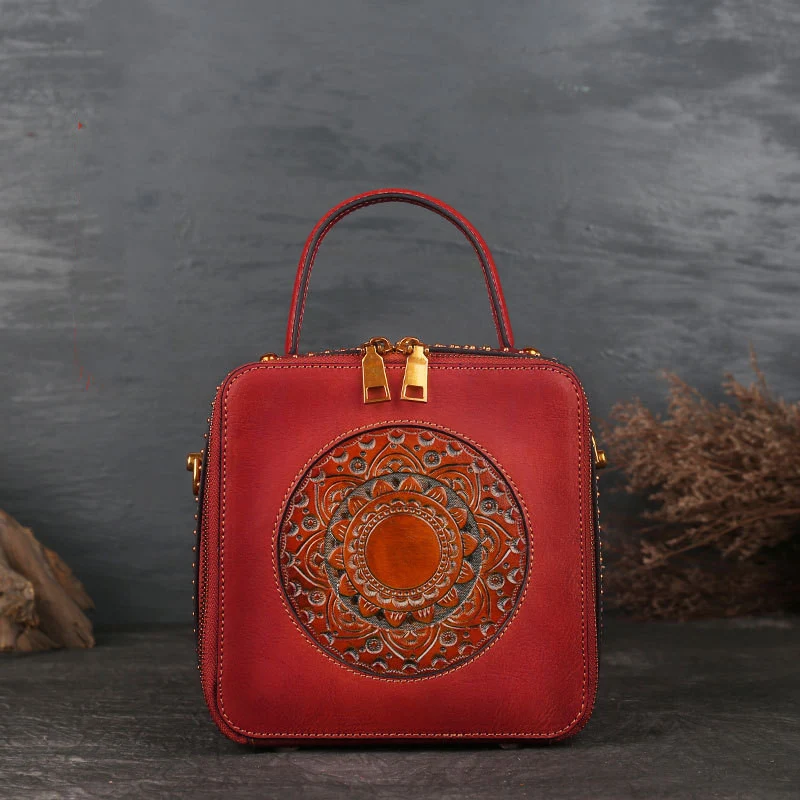 New Style Top Layer Cowhide Women's Handbag provides elegance, durability and space, ideal for daily use and special eve — photo 2