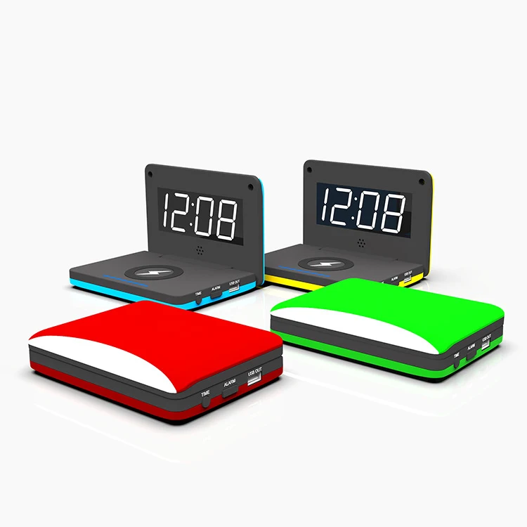 Title 9, Foldable wireless charging subclock, enjoy wire...