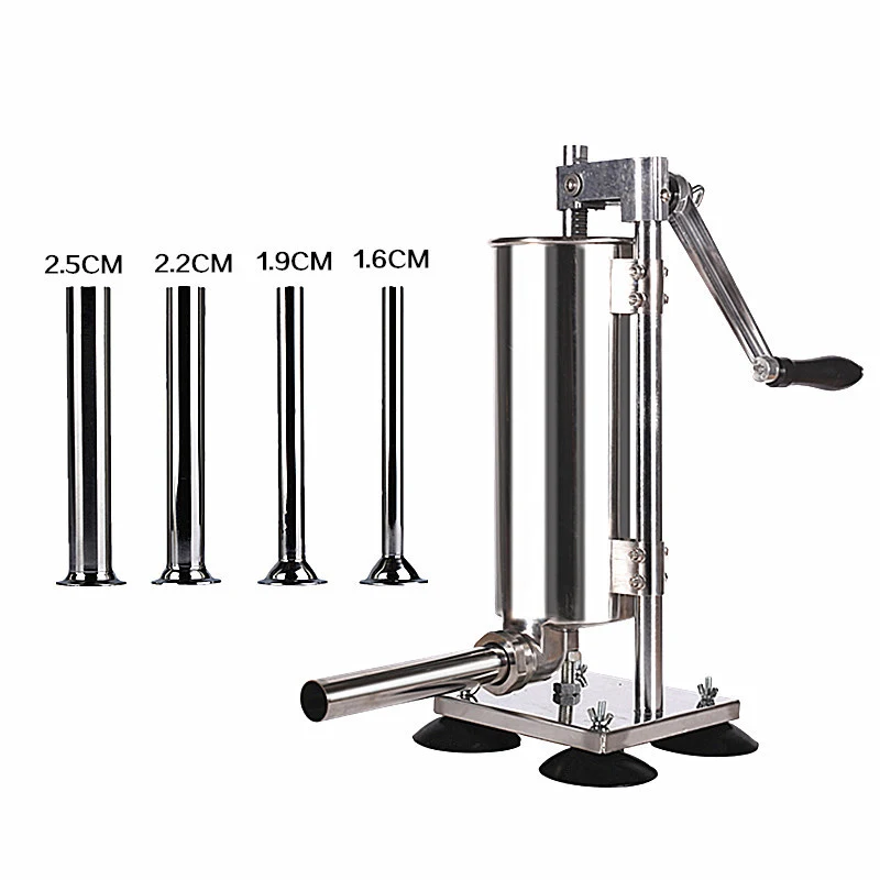 Commercial Manual Sausage Filling Machine. Efficiently and easily fill sausages with this durable, high-performance saus — photo 1