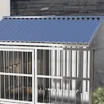 Rabbit Cage Dog House Tiny Playpens Door Accessories Outdoor Dog House Toys Puppy Large Niche Pour Chien Dog Furniture F — photo 2