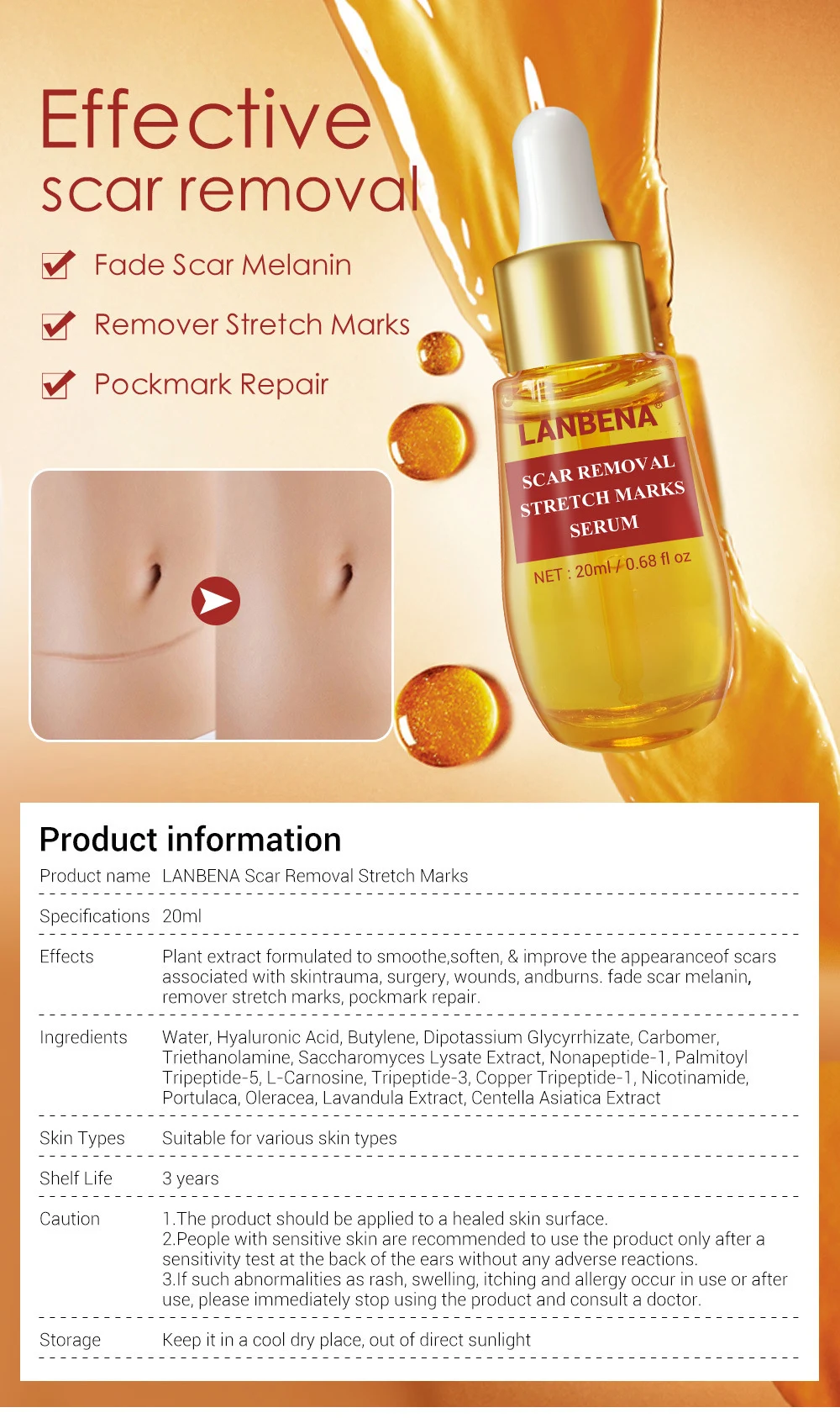 Title 1, Skin Repair for healthy and radiant skin. Reduc...