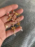 Long earrings