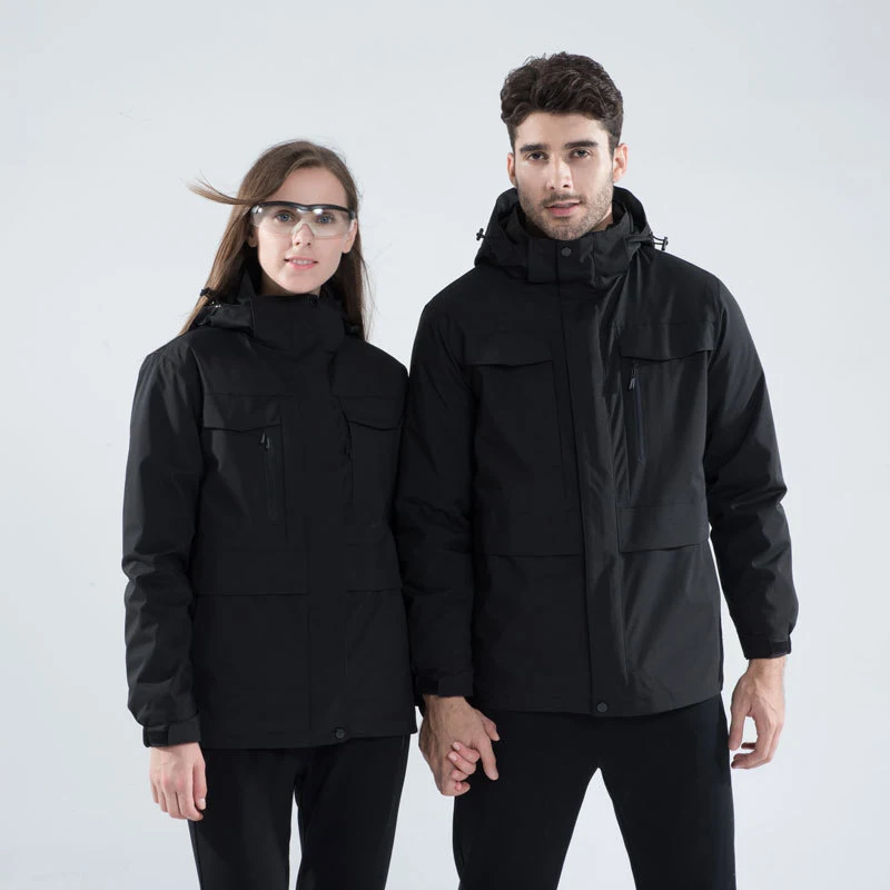 Title 2, Plus Size Mountaineering Multi-pocket Three-in-...