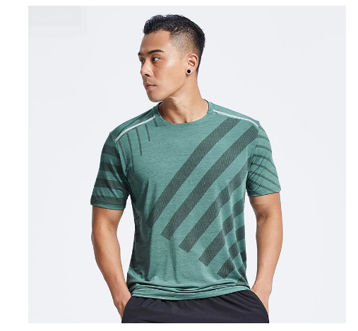 Title 6, Camiseta Esportiva Masculina Manga Curta Conjun...