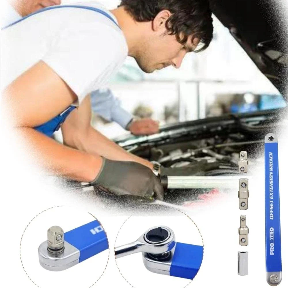 Title 2, Multi-function Lengthened Wrench for Machine Ma...