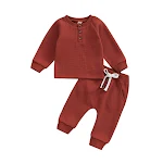 Conjunto Infantil Moletom Gola Redonda Manga Longa Calças com Cós Elástico Conforto e Praticidade para Crianças Perfeito para Brincar e se Divertir — foto 11