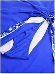 Costume da bagno diviso Hakama in cotone con collo halter, schiena scoperta e coppe rimovibili, perfetto per un look elegante e confortevole al mare. — foto 6