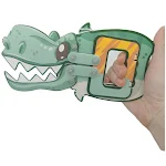Kit de materiais para brinquedo científico infantil DIY Dinossauro mecânico de pequena produção, construa e aprenda sobre robótica. — foto 2