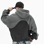 Moletom com capuz acolchoado de veludo unissex. Conforto e estilo incomparáveis. Macio, quente e perfeito para diversas ocasiões. — foto 3