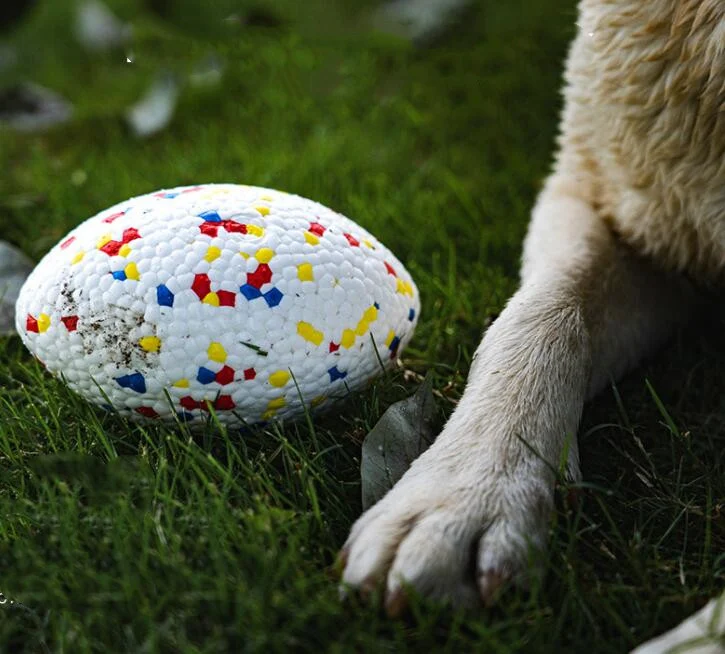 Title 6, Teeth-Resistant Pet Dog Chewing Toy Football. D...